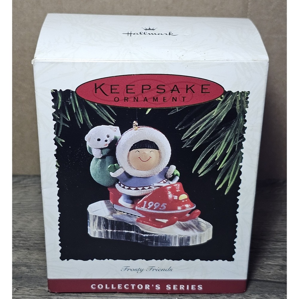 Frosty Friends 1995 Hallmark Keepsake Christmas Ornament 16th In Series